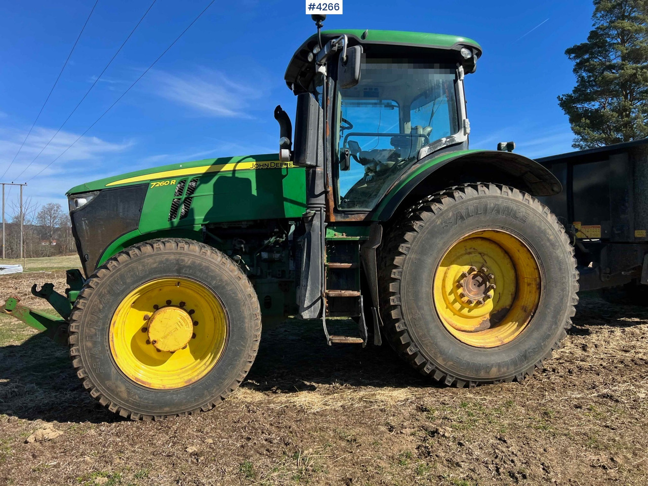 2012 John Deere 7260R Tractor w/ PTO - Трактор: фото 2 2012 John Deere 7260R Tractor w/ PTO - Трактор: фото 2