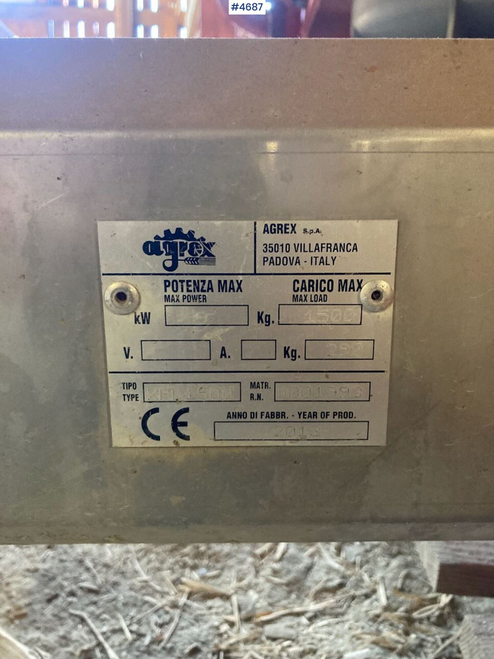 2013 Agrex XP1 1500 Fertilizer Spreader - Разбрасыватель удобрений: фото 2 2013 Agrex XP1 1500 Fertilizer Spreader - Разбрасыватель удобрений: фото 2