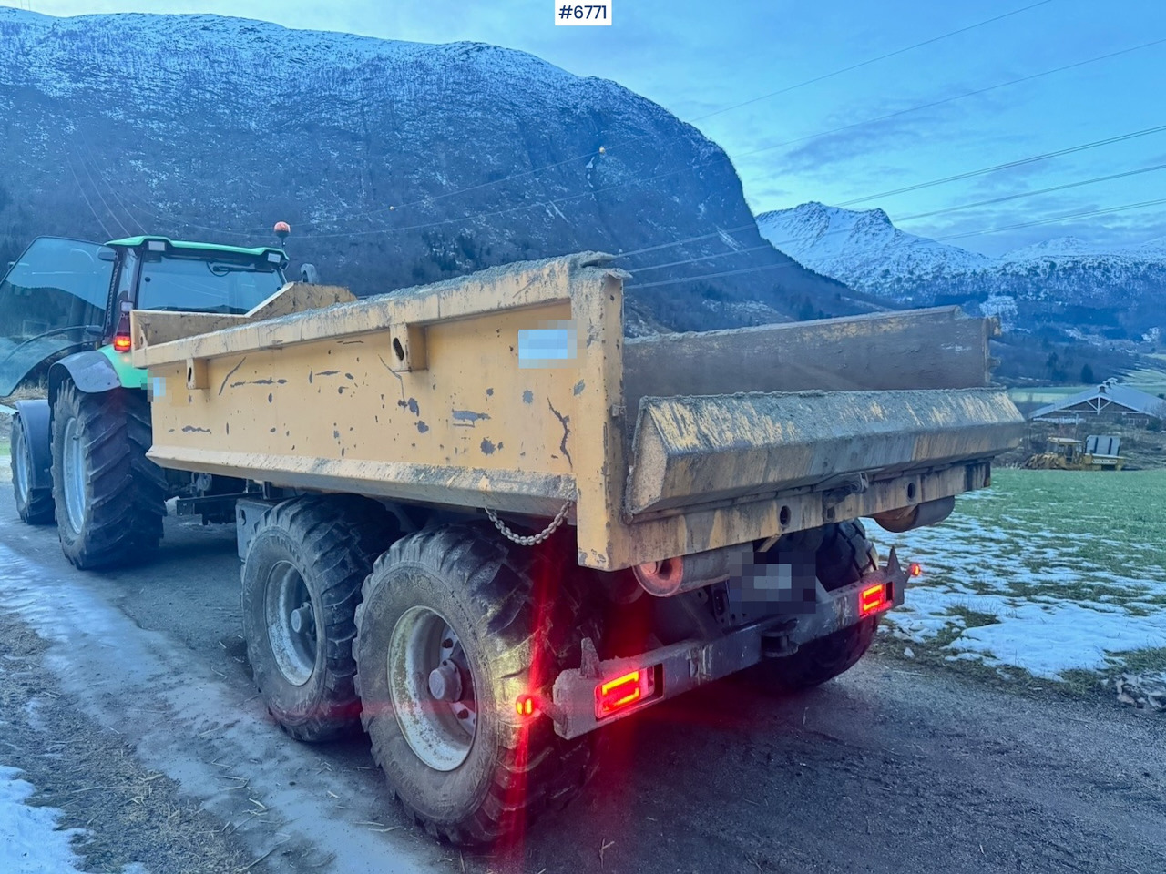 2015 Metaltech PH12 hook-lift trailer with box for tractor - Сельскохозяйственный прицеп: фото 2 2015 Metaltech PH12 hook-lift trailer with box for tractor - Сельскохозяйственный прицеп: фото 2