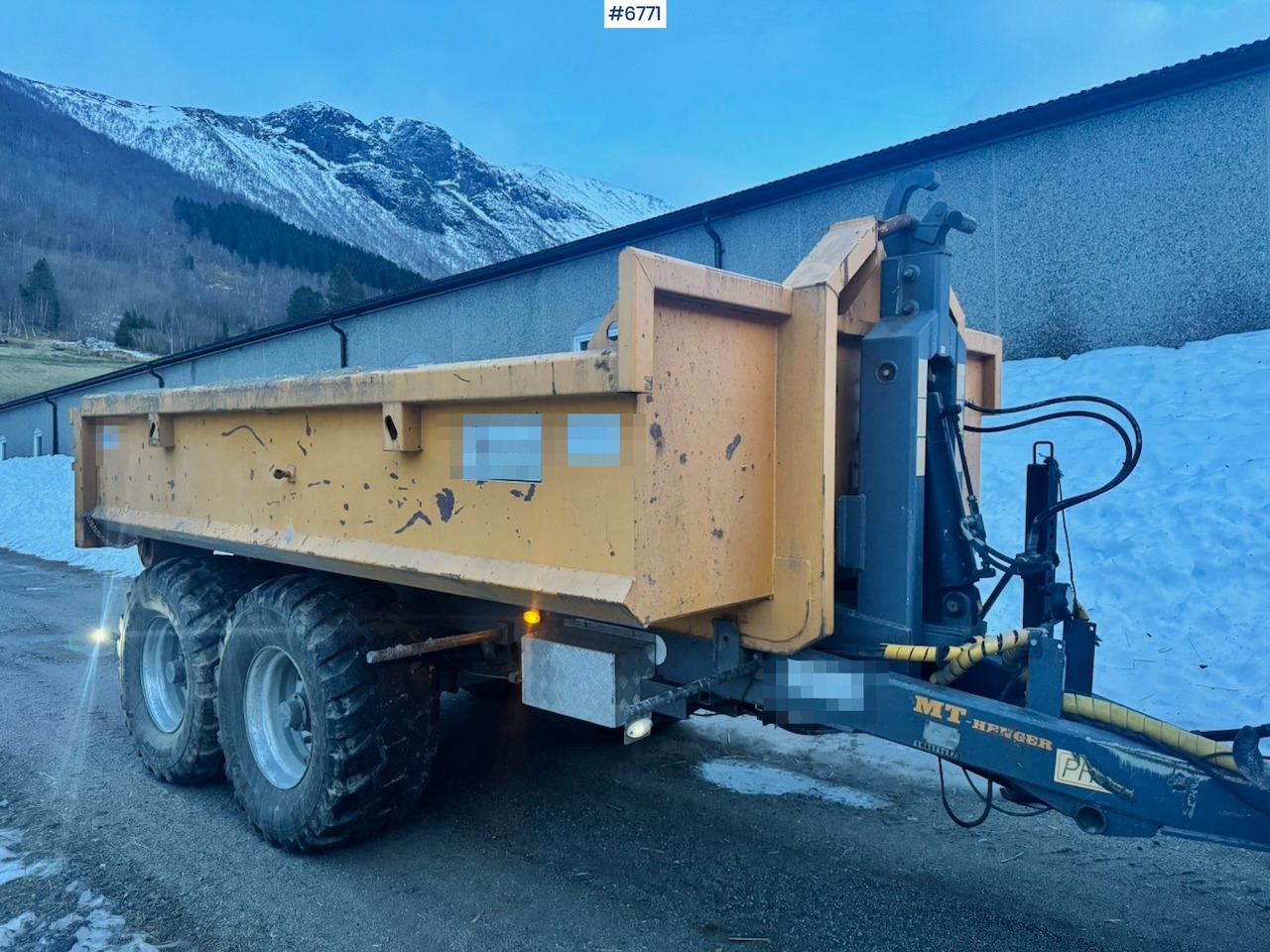 2015 Metaltech PH12 hook-lift trailer with box for tractor - Сельскохозяйственный прицеп: фото 3 2015 Metaltech PH12 hook-lift trailer with box for tractor - Сельскохозяйственный прицеп: фото 3