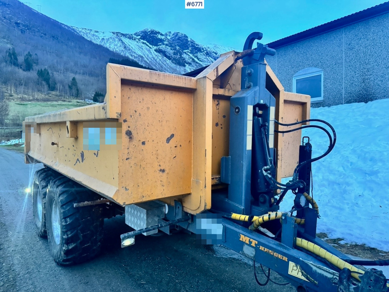 2015 Metaltech PH12 hook-lift trailer with box for tractor - Сельскохозяйственный прицеп: фото 4 2015 Metaltech PH12 hook-lift trailer with box for tractor - Сельскохозяйственный прицеп: фото 4