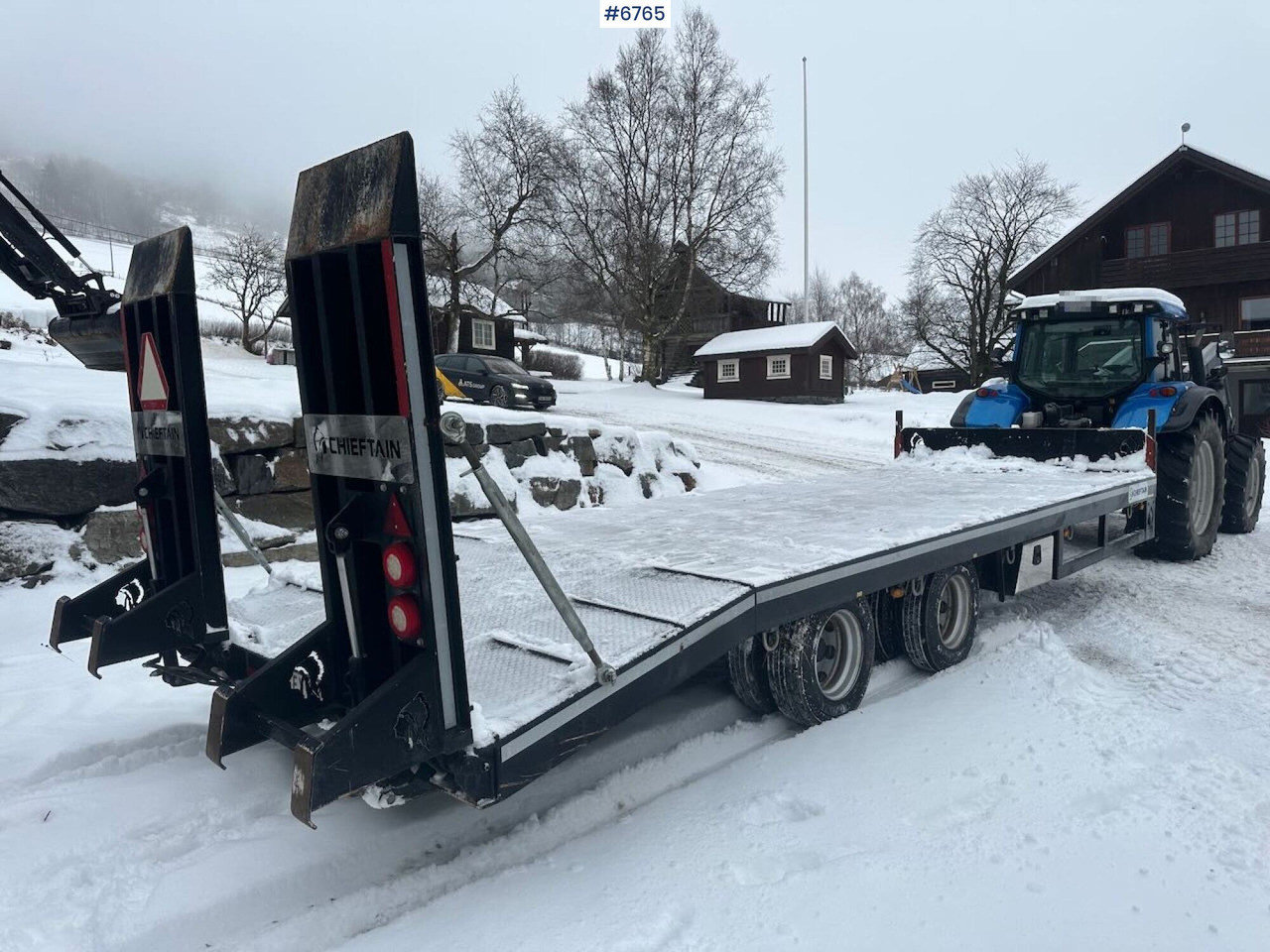 2019 Chieftain 2 axle machine trolley w/ light chains. - Сельскохозяйственный прицеп: фото 5 2019 Chieftain 2 axle machine trolley w/ light chains. - Сельскохозяйственный прицеп: фото 5