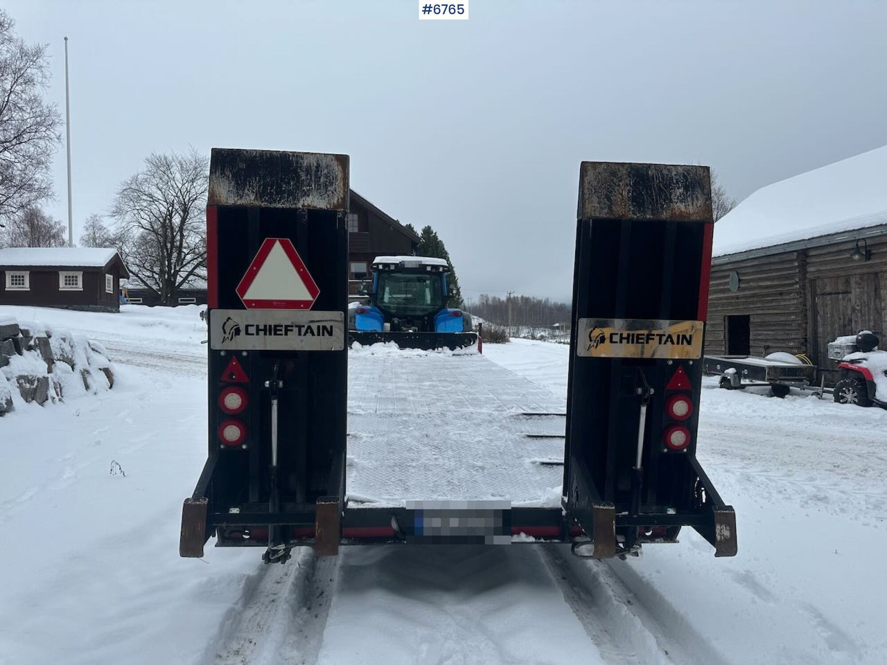 2019 Chieftain 2 axle machine trolley w/ light chains. - Сельскохозяйственный прицеп: фото 4 2019 Chieftain 2 axle machine trolley w/ light chains. - Сельскохозяйственный прицеп: фото 4