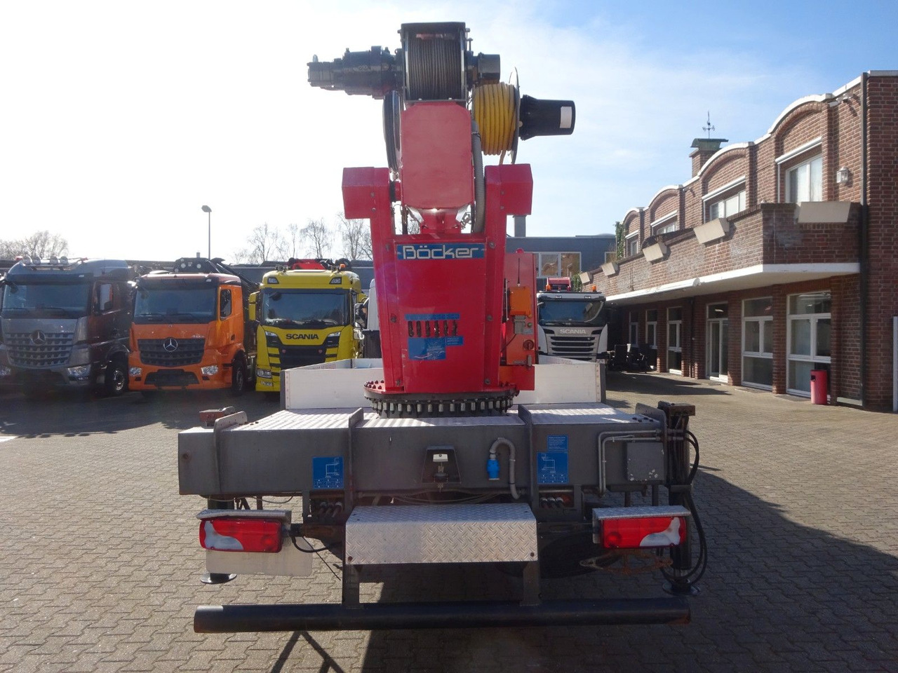 MAN 8.180 TGL + Böcker AK 32 Meter Dachdeckerkran - Автоманипулятор: фото 5 MAN 8.180 TGL + Böcker AK 32 Meter Dachdeckerkran - Автоманипулятор: фото 5