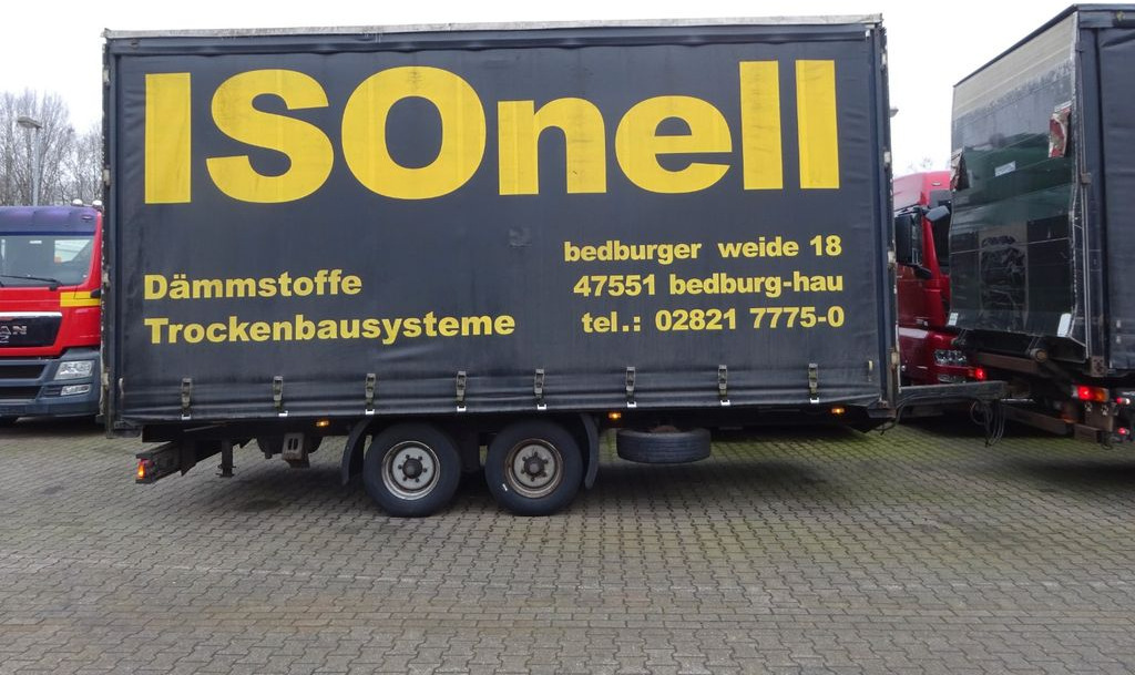 NSD Tandem Anhänger Plane + Spriegel +2 Achsen NSD Tandem Anhänger Plane + Spriegel +2 Achsen - Прицеп: фото 1 NSD Tandem Anhänger Plane + Spriegel +2 Achsen NSD Tandem Anhänger Plane + Spriegel +2 Achsen - Прицеп: фото 1