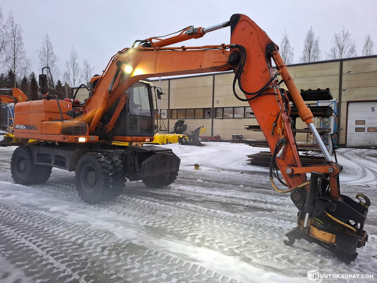 Doosan DX160W, 2012, Sonkajärvi - Колёсный экскаватор: фото 2 Doosan DX160W, 2012, Sonkajärvi - Колёсный экскаватор: фото 2