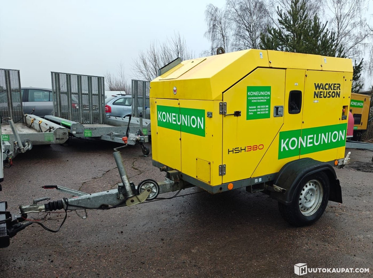 Frost-thawing trailer Wacker Neuson HSH 380, 2018, 4,611 h, Espoo - Строительное оборудование, Прицеп: фото 1 Frost-thawing trailer Wacker Neuson HSH 380, 2018, 4,611 h, Espoo - Строительное оборудование, Прицеп: фото 1