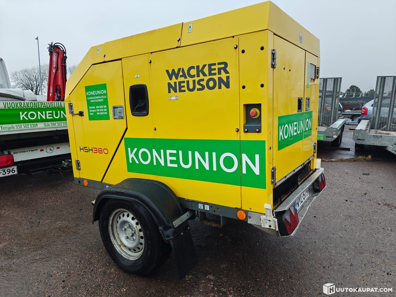 Frost-thawing trailer Wacker Neuson HSH 380, 2018, 4,611 h, Espoo - Строительное оборудование, Прицеп: фото 3 Frost-thawing trailer Wacker Neuson HSH 380, 2018, 4,611 h, Espoo - Строительное оборудование, Прицеп: фото 3