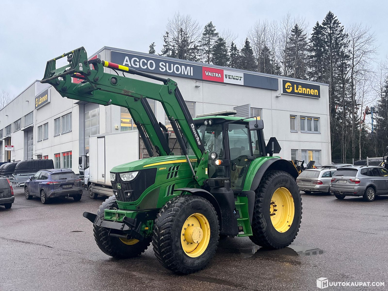 John Deere 6155M AutoQuad+ tractor with loader, 2018, Espoo - Трактор: фото 1 John Deere 6155M AutoQuad+ tractor with loader, 2018, Espoo - Трактор: фото 1
