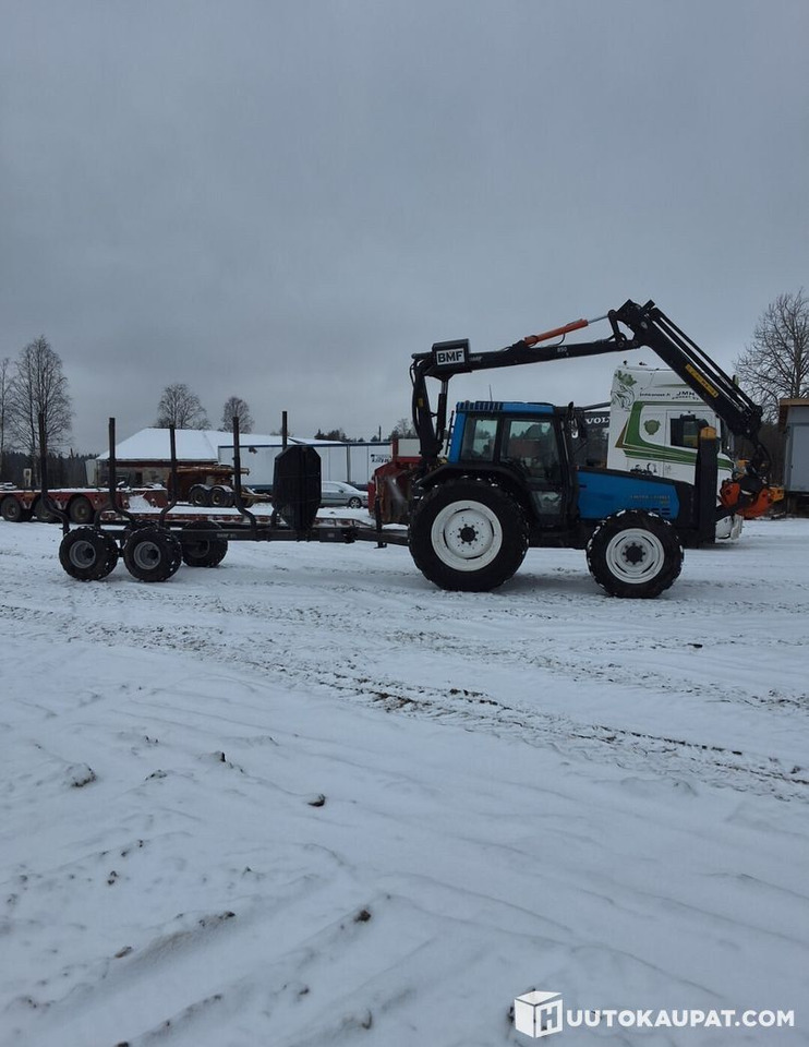 Valmet 6800 + PMF 850 crane + trailer BMF 9T, Leppävirta - Трактор: фото 2 Valmet 6800 + PMF 850 crane + trailer BMF 9T, Leppävirta - Трактор: фото 2