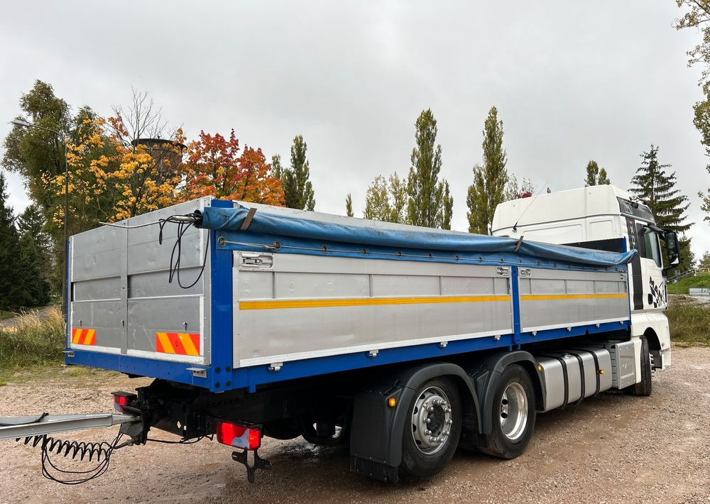 MAN TGX Tandem 1m burty TOP KOMPLET / ALUFELGI / zarejestrowany gotowy do pracy / przyczepa 18t / FULL OPCJA / 26.420 26.460 26.500 26.400 26.440 26.480 26.510 460 500 - Грузовик бортовой/ Платформа: фото 3 MAN TGX Tandem 1m burty TOP KOMPLET / ALUFELGI / zarejestrowany gotowy do pracy / przyczepa 18t / FULL OPCJA / 26.420 26.460 26.500 26.400 26.440 26.480 26.510 460 500 - Грузовик бортовой/ Платформа: фото 3