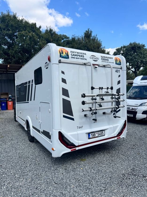 CARADO T447 PRO+ , camera, radio, awning, bike holder, LPG, ALU - Полуинтегрированный автодом: фото 3 CARADO T447 PRO+ , camera, radio, awning, bike holder, LPG, ALU - Полуинтегрированный автодом: фото 3