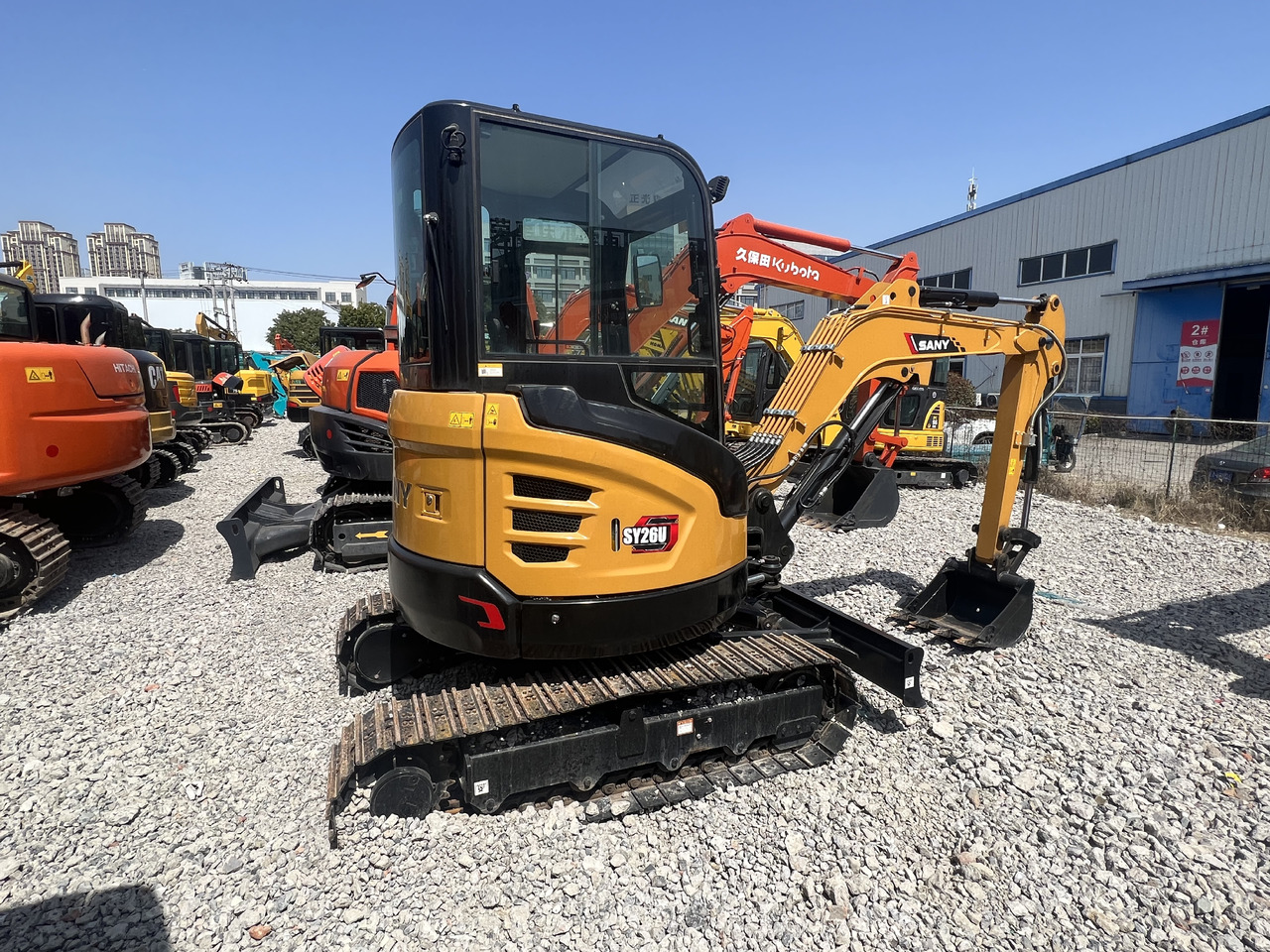 Sany SY26U - Мини-экскаватор: фото 3 Sany SY26U - Мини-экскаватор: фото 3