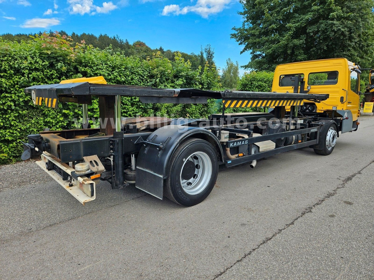 Mercedes-Benz Kamag * WBH 25 * Wiesel * Umsetzer * Sattelkupp. - Грузовик-контейнеровоз/ Сменный кузов: фото 5 Mercedes-Benz Kamag * WBH 25 * Wiesel * Umsetzer * Sattelkupp. - Грузовик-контейнеровоз/ Сменный кузов: фото 5