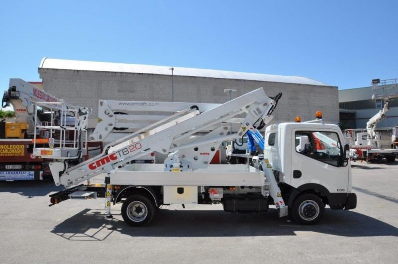 CMC TB20 20m zamontowany na NIssan Cabstar - Грузовик с подъемником: фото 1 CMC TB20 20m zamontowany na NIssan Cabstar - Грузовик с подъемником: фото 1