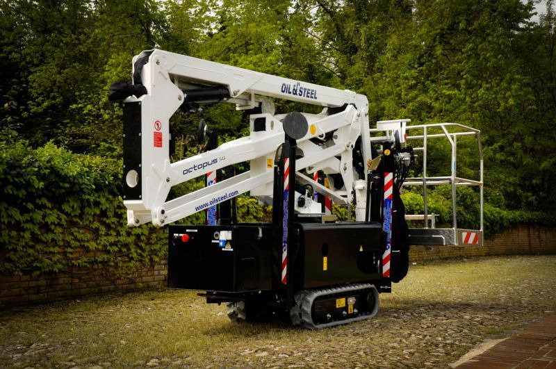 Oil&Steel Octopus 14 podnośnik koszowy na gąsienicach 14 m - Спайдер-вышка: фото 1 Oil&Steel Octopus 14 podnośnik koszowy na gąsienicach 14 m - Спайдер-вышка: фото 1