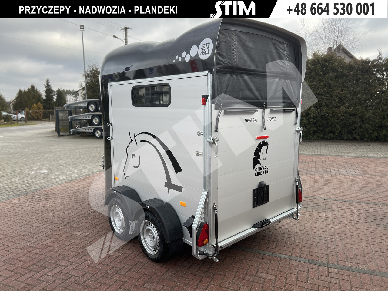 Cheval Liberté GOLD III + siodlarnia - Прицеп-коневоз: фото 4 Cheval Liberté GOLD III + siodlarnia - Прицеп-коневоз: фото 4