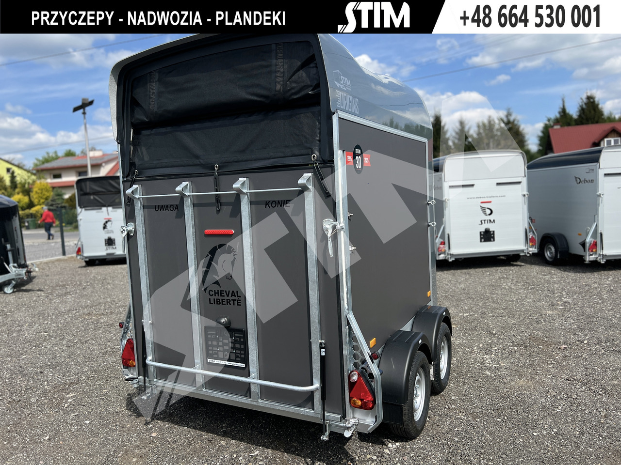 Cheval Liberté GOLD ORIGINS PODŁOGA ALU, BOKI SKLEJKA PPL - Прицеп-коневоз: фото 4 Cheval Liberté GOLD ORIGINS PODŁOGA ALU, BOKI SKLEJKA PPL - Прицеп-коневоз: фото 4