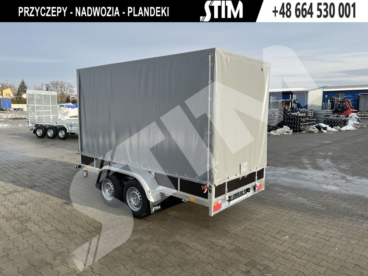 Новый Тентованный прицеп Stim S22-27/3516: фото 7 Новый Тентованный прицеп Stim S22-27/3516: фото 7