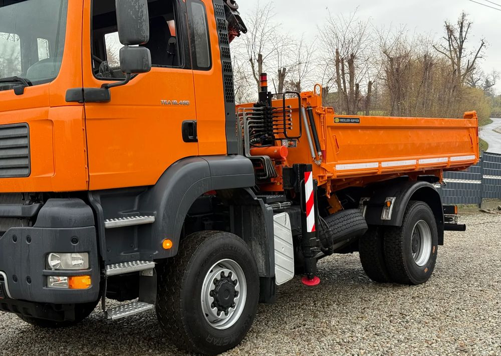 MAN * MAN 18 480 * KIPER WYWROTKA * 4x4 * HDS ATLAS 85* STAN BARDZO DOBRY * Sprowadzony - Самосвал: фото 5 MAN * MAN 18 480 * KIPER WYWROTKA * 4x4 * HDS ATLAS 85* STAN BARDZO DOBRY * Sprowadzony - Самосвал: фото 5