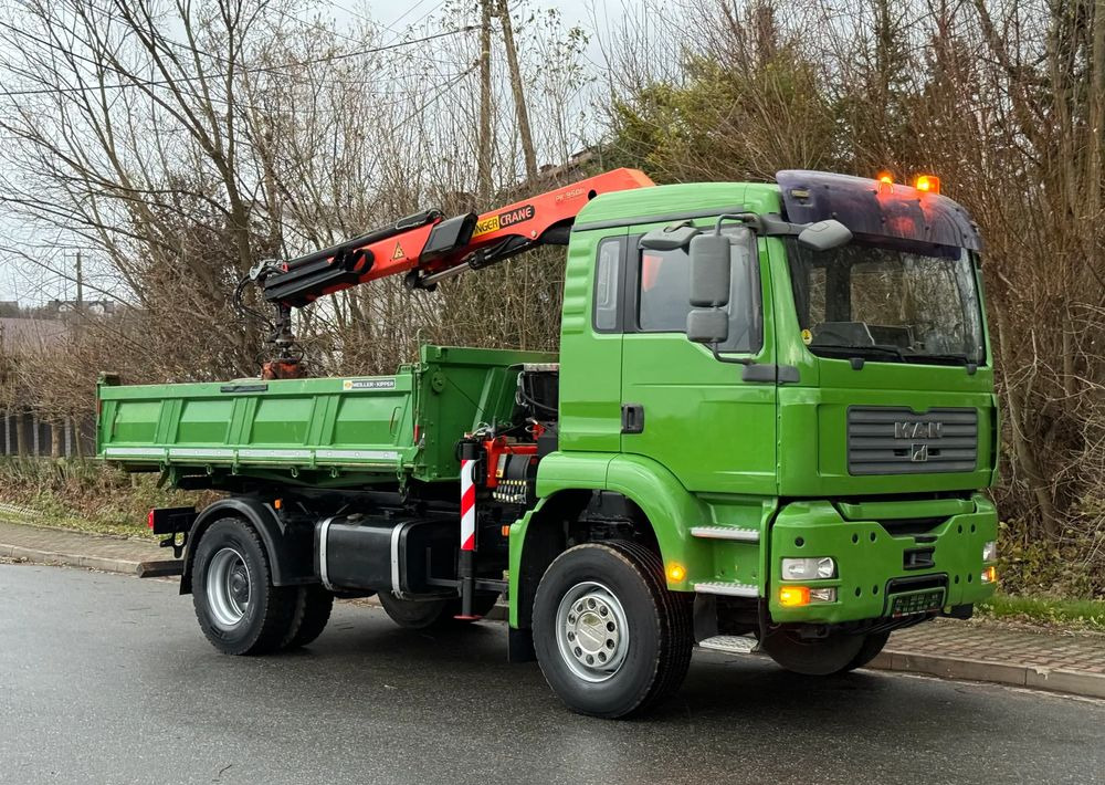 MAN * MAN TGA 18-360 * Kiper Wywrotka * 4x2 * Kran Palfinger PK 9501 Sprowadzony - Самосвал: фото 2 MAN * MAN TGA 18-360 * Kiper Wywrotka * 4x2 * Kran Palfinger PK 9501 Sprowadzony - Самосвал: фото 2