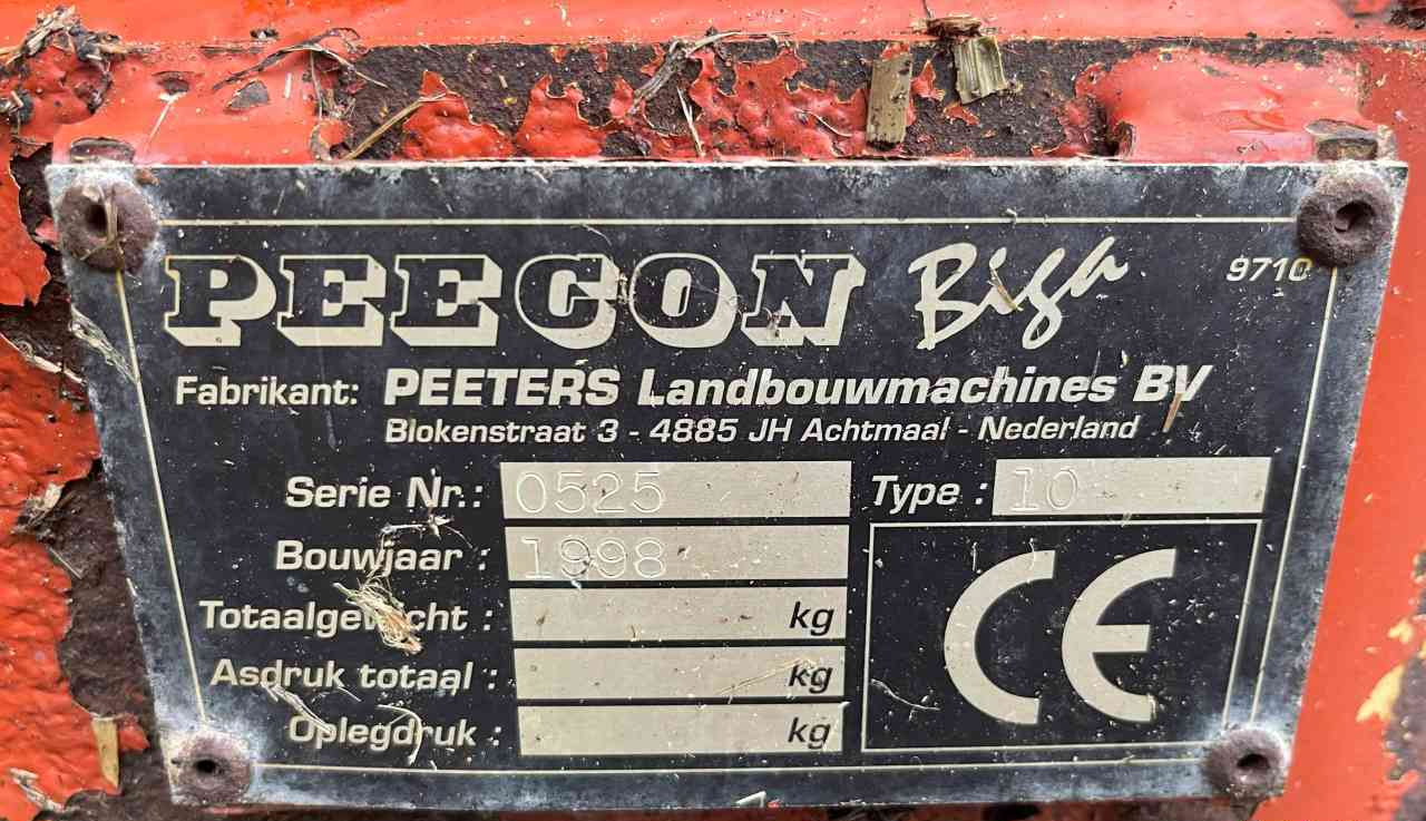 Peecon BIGA 10 voermengwagen, laadklep, voermachines - Кормораздатчик: фото 5 Peecon BIGA 10 voermengwagen, laadklep, voermachines - Кормораздатчик: фото 5