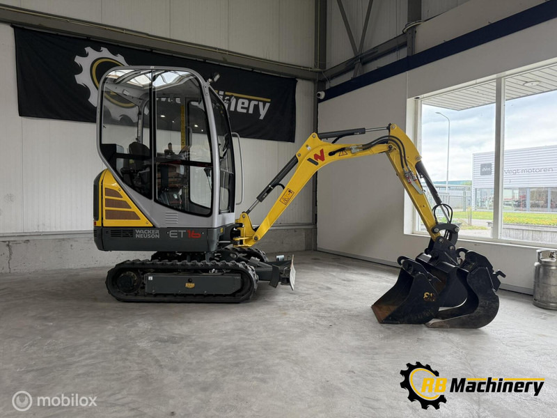 WackerNeuson ET16 Weinig uren!!! Z.G.A.N. - Экскаватор: фото 3 WackerNeuson ET16 Weinig uren!!! Z.G.A.N. - Экскаватор: фото 3
