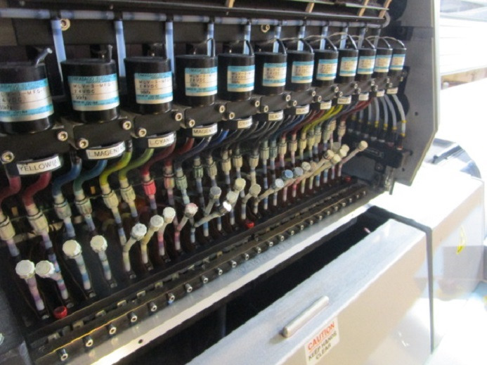 GROSSFORMATDRUCKER AGFA JETI 3324 SL BASE SOLVENT RTR (roll to roll) 6C (DRUCKT AUF PLACHEN, PLANEN, STOFFBANNER & VERSCHIEDENE MATERIALIEN) - Цифровая печатная машина: фото 4 GROSSFORMATDRUCKER AGFA JETI 3324 SL BASE SOLVENT RTR (roll to roll) 6C (DRUCKT AUF PLACHEN, PLANEN, STOFFBANNER & VERSCHIEDENE MATERIALIEN) - Цифровая печатная машина: фото 4