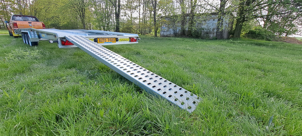 Новый Прицеп-автовоз LAWETA Z NAJAZDAMI NA 2 AUTA 8,5x2M DMC 3500, 3 OSIE / CAR TRANSPORTER WITH RAMPS FOR 2 CARS 8.5x2M DMC 3500, 3 AXLES: фото 9