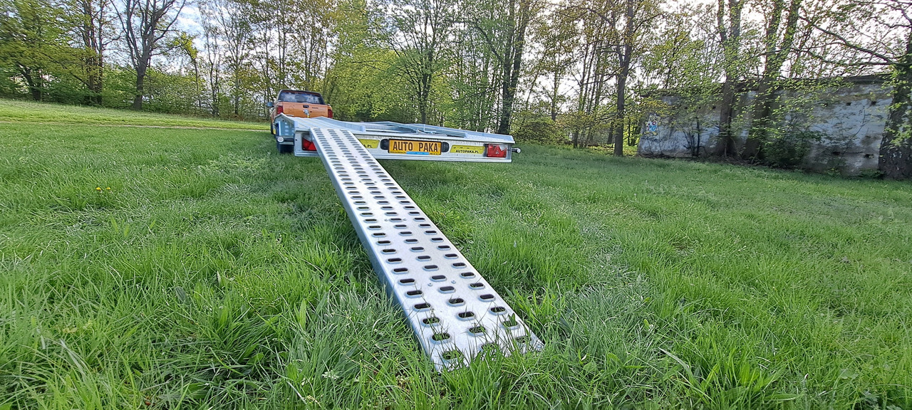 Новый Прицеп-автовоз LAWETA Z NAJAZDAMI NA 2 AUTA 8,5x2M DMC 3500, 3 OSIE / CAR TRANSPORTER WITH RAMPS FOR 2 CARS 8.5x2M DMC 3500, 3 AXLES: фото 7