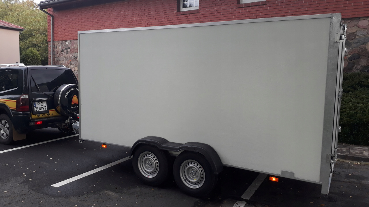 Новый Прицеп-фургон PRZYCZEPA KONTENER CARGO PAKA FURGON BOX 400 x 200 / CARGO CONTAINER TRAILER VAN BOX 400 x 200: фото 13 Новый Прицеп-фургон PRZYCZEPA KONTENER CARGO PAKA FURGON BOX 400 x 200 / CARGO CONTAINER TRAILER VAN BOX 400 x 200: фото 13