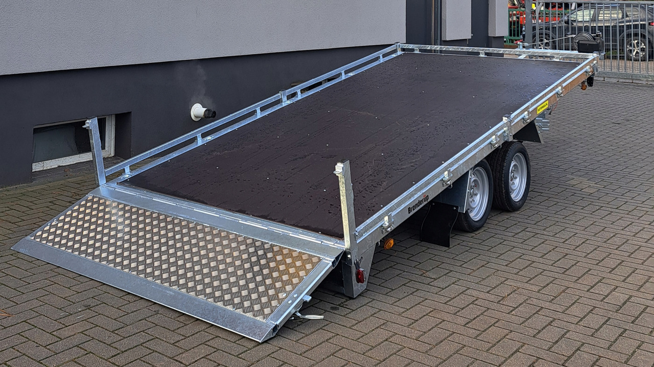 PRZYCZEPA PLATFORMA 408 CM, UCHYŁOWA Z WCIĄGARKĄ, DMC 3500 KG / PLATFORM TRAILER 408 CM, TIPPING WITH WINCH, DMC 3500 KG - Прицеп бортовой/ Платформа: фото 2 PRZYCZEPA PLATFORMA 408 CM, UCHYŁOWA Z WCIĄGARKĄ, DMC 3500 KG / PLATFORM TRAILER 408 CM, TIPPING WITH WINCH, DMC 3500 KG - Прицеп бортовой/ Платформа: фото 2