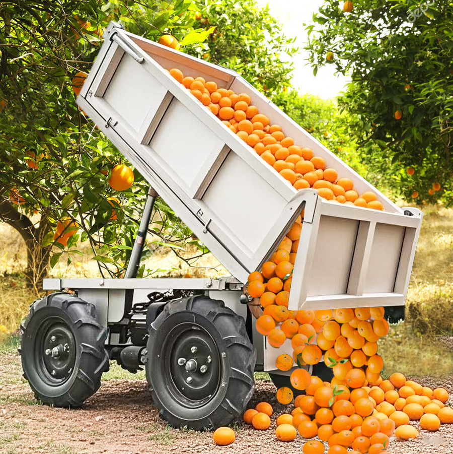 LEZUM Electric Remote Control Transporter Agricultural Orchard Farm Electric Utv Material Handling Equipment All Terrain Transport Vehicle - Сельскохозяйственный прицеп-самосвал: фото 2 LEZUM Electric Remote Control Transporter Agricultural Orchard Farm Electric Utv Material Handling Equipment All Terrain Transport Vehicle - Сельскохозяйственный прицеп-самосвал: фото 2