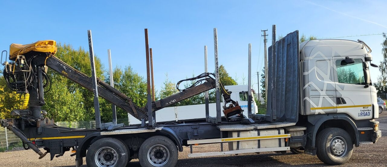 Scania G480 - Лесовоз, Автоманипулятор: фото 4 Scania G480 - Лесовоз, Автоманипулятор: фото 4