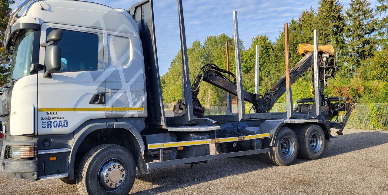 Scania G480 - Лесовоз, Автоманипулятор: фото 1 Scania G480 - Лесовоз, Автоманипулятор: фото 1