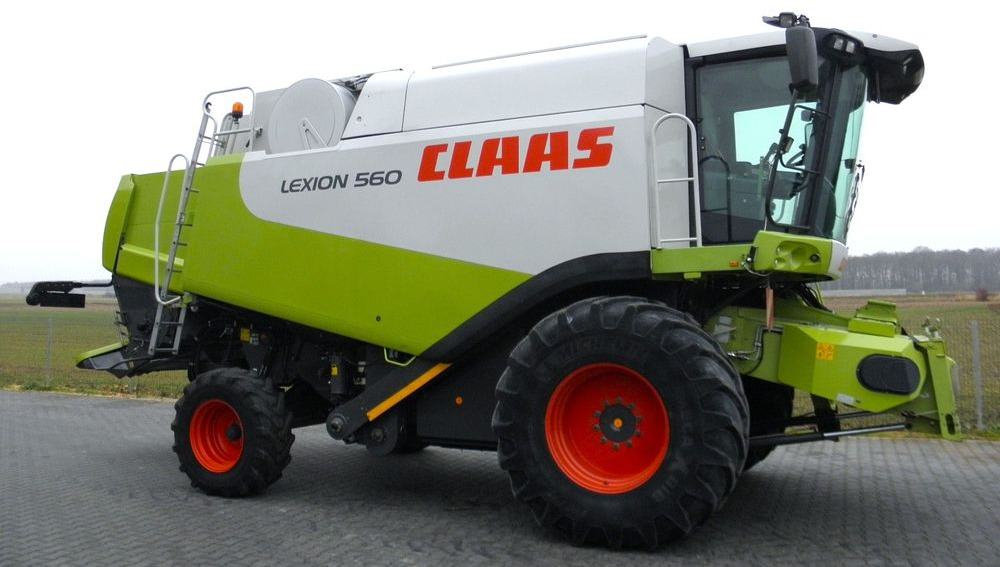 Claas Lexion 560 2008 Rok heder V 750, Najbogatsza Wersja, Nie Malowany, Stan Bardzo Dobry - Зерноуборочный комбайн: фото 4 Claas Lexion 560 2008 Rok heder V 750, Najbogatsza Wersja, Nie Malowany, Stan Bardzo Dobry - Зерноуборочный комбайн: фото 4