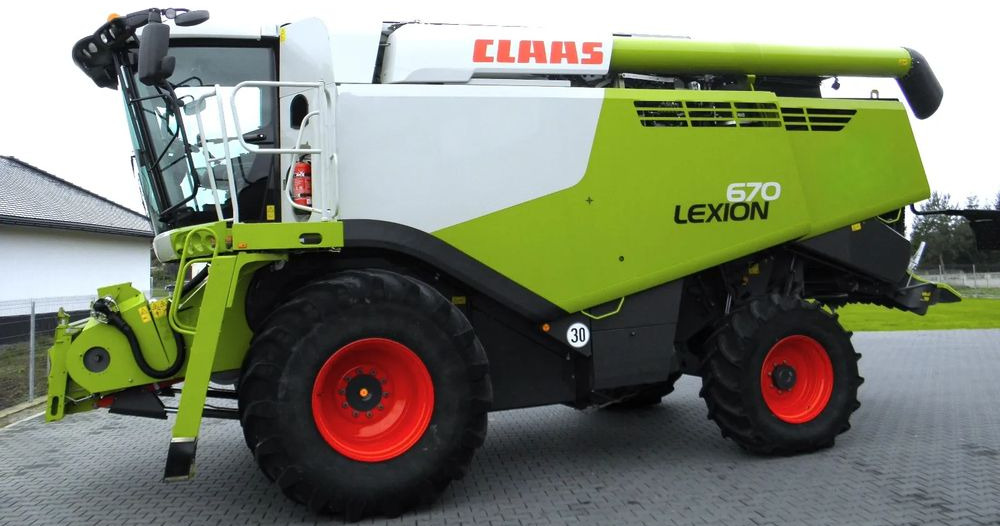 Claas Lexion 670 2019 Rok, Heder V 770, Najbogatsza Wersja, Nie Malowany, Stan Idealny - Зерноуборочный комбайн: фото 5 Claas Lexion 670 2019 Rok, Heder V 770, Najbogatsza Wersja, Nie Malowany, Stan Idealny - Зерноуборочный комбайн: фото 5