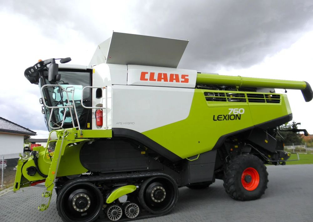 Claas Lexion 760 Terra Trac 2015 Rok, 1900 motgodzin, Heder V 930 2019 Rok, Najbogatsza Wersja, Nie Malowany, Stan Idealny - Зерноуборочный комбайн: фото 2 Claas Lexion 760 Terra Trac 2015 Rok, 1900 motgodzin, Heder V 930 2019 Rok, Najbogatsza Wersja, Nie Malowany, Stan Idealny - Зерноуборочный комбайн: фото 2