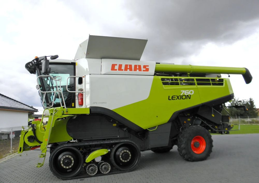 Claas Lexion 760 Terra Trac 2015 Rok, 1900 motgodzin, Heder V 930 2019 Rok, Najbogatsza Wersja, Nie Malowany, Stan Idealny - Зерноуборочный комбайн: фото 5 Claas Lexion 760 Terra Trac 2015 Rok, 1900 motgodzin, Heder V 930 2019 Rok, Najbogatsza Wersja, Nie Malowany, Stan Idealny - Зерноуборочный комбайн: фото 5