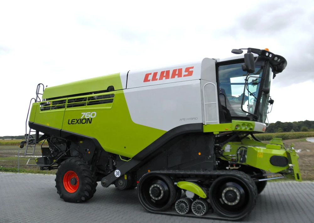 Claas Lexion 760 Terra Trac 2015 Rok, 1900 motgodzin, Heder V 930 2019 Rok, Najbogatsza Wersja, Nie Malowany, Stan Idealny - Зерноуборочный комбайн: фото 3 Claas Lexion 760 Terra Trac 2015 Rok, 1900 motgodzin, Heder V 930 2019 Rok, Najbogatsza Wersja, Nie Malowany, Stan Idealny - Зерноуборочный комбайн: фото 3