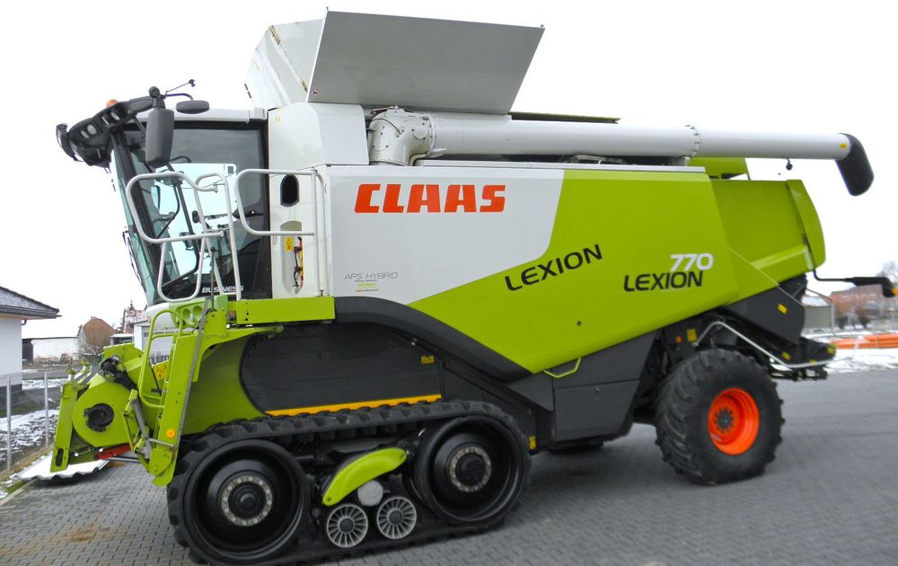 Claas Lexion 770 Terra Trac Heder V10,5, Najbogatsza Wersja, Nie Malowany, Stan Bardzo Dobry - Зерноуборочный комбайн: фото 5 Claas Lexion 770 Terra Trac Heder V10,5, Najbogatsza Wersja, Nie Malowany, Stan Bardzo Dobry - Зерноуборочный комбайн: фото 5