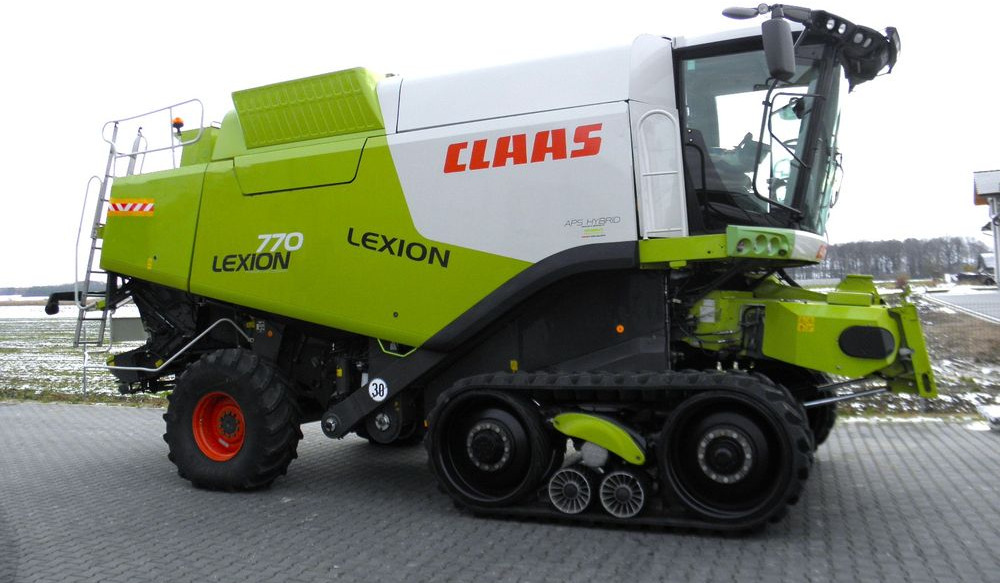 Claas Lexion 770 Terra Trac Heder V10,5, Najbogatsza Wersja, Nie Malowany, Stan Bardzo Dobry - Зерноуборочный комбайн: фото 2 Claas Lexion 770 Terra Trac Heder V10,5, Najbogatsza Wersja, Nie Malowany, Stan Bardzo Dobry - Зерноуборочный комбайн: фото 2