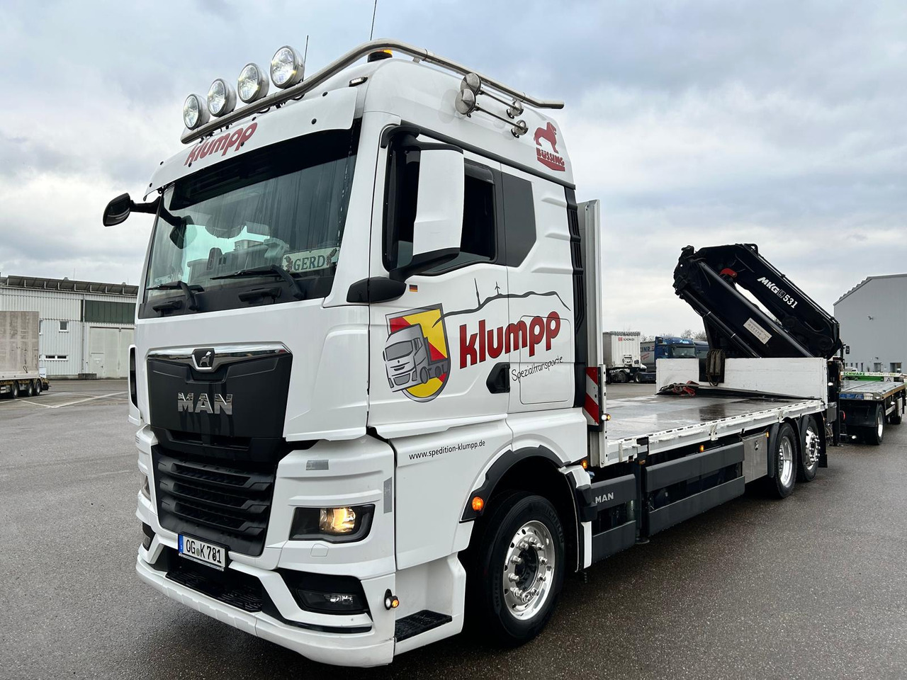 MAN TGX 500 - Грузовик бортовой/ Платформа: фото 1 MAN TGX 500 - Грузовик бортовой/ Платформа: фото 1