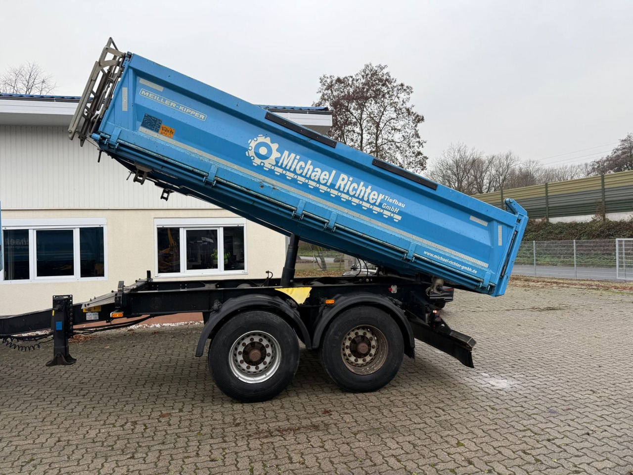 Самосвальный прицеп Meiller MZDA 18/23 kippanhänger: фото 8