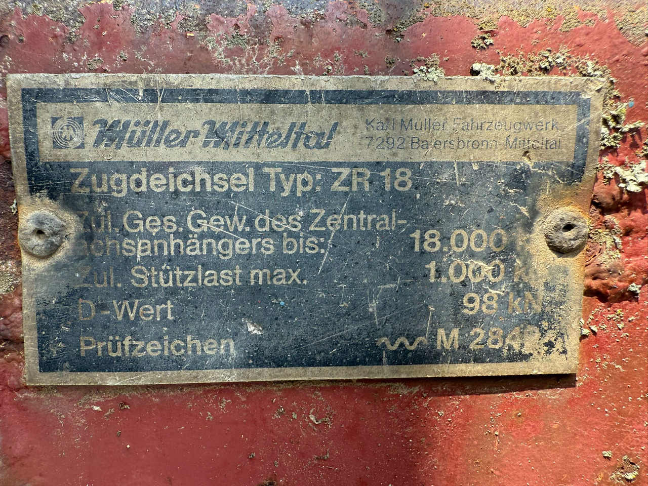 ACKERMANN TKA18 Trailer - Прицеп: фото 5 ACKERMANN TKA18 Trailer - Прицеп: фото 5