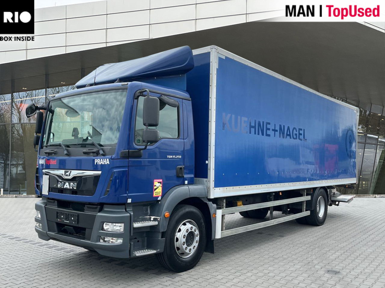 MAN TGM 15.250 4X2 BL - Грузовик с закрытым кузовом: фото 1 MAN TGM 15.250 4X2 BL - Грузовик с закрытым кузовом: фото 1
