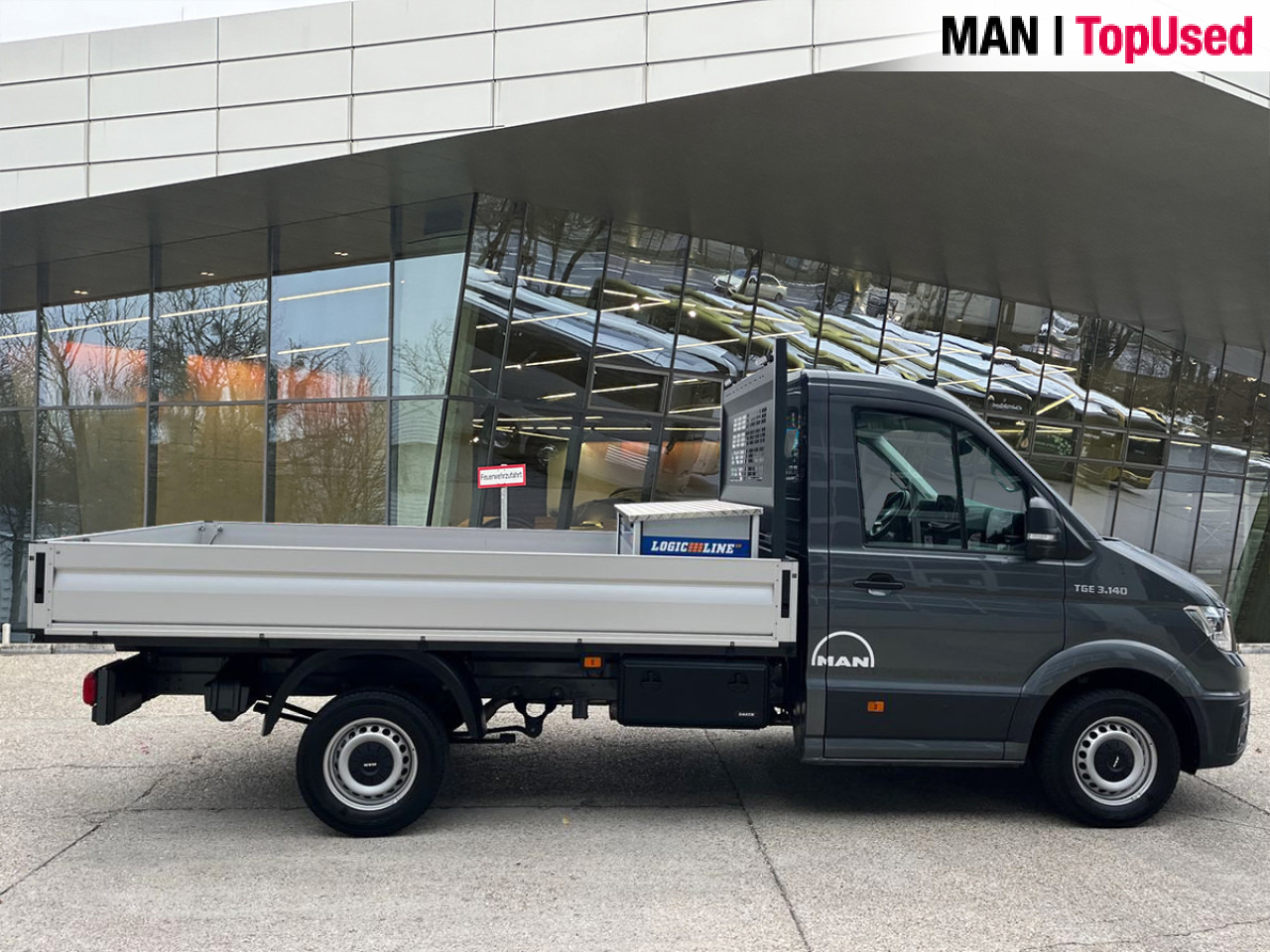 MAN TGE 3.140 4X2F SB, Automatic, Flat bed Klima ZV в лизинг MAN TGE 3.140 4X2F SB, Automatic, Flat bed Klima ZV: фото 11