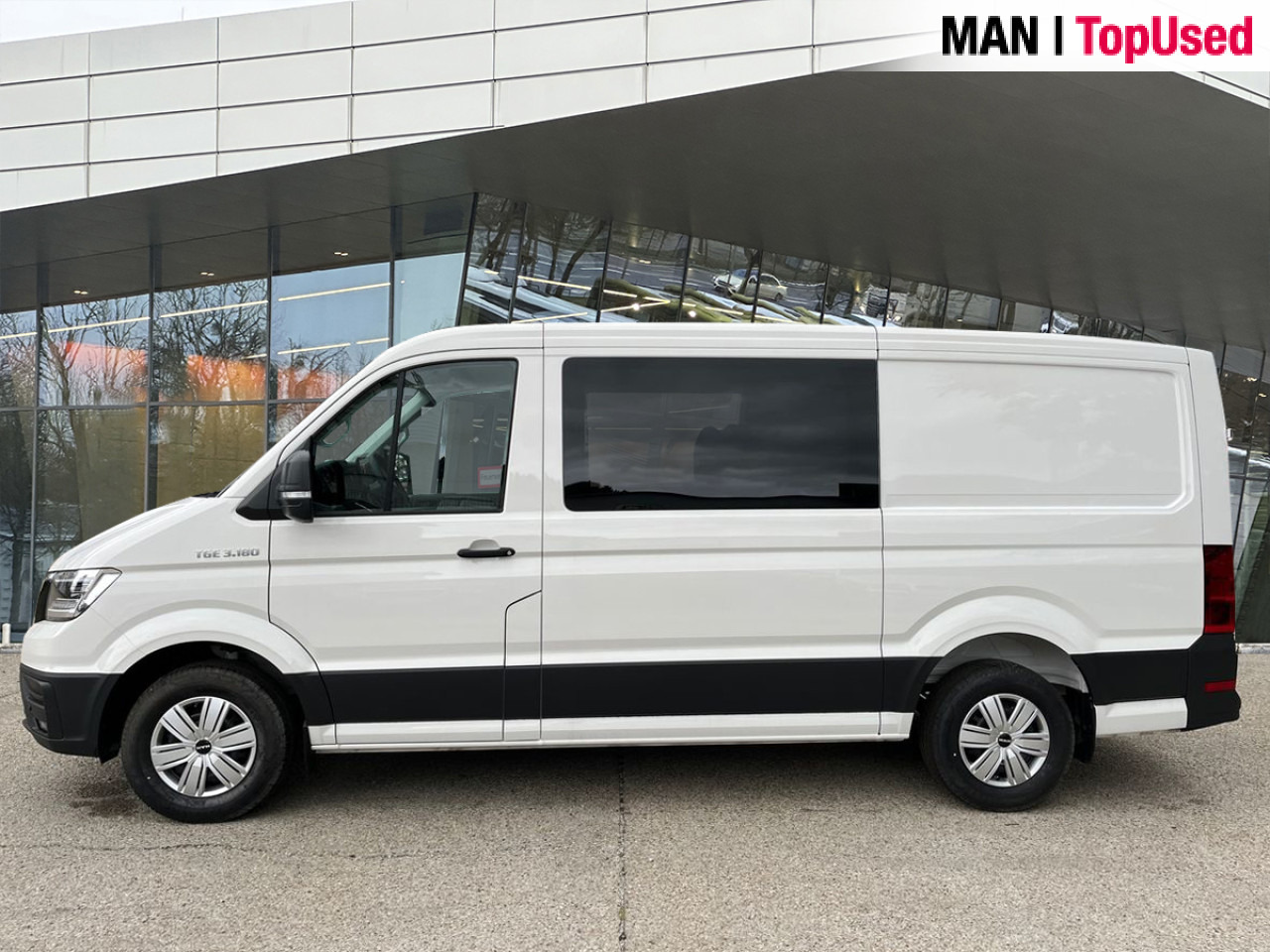 MAN TGE 3.180 4X2F SB - Цельнометаллический фургон, Грузопассажирский фургон: фото 2 MAN TGE 3.180 4X2F SB - Цельнометаллический фургон, Грузопассажирский фургон: фото 2