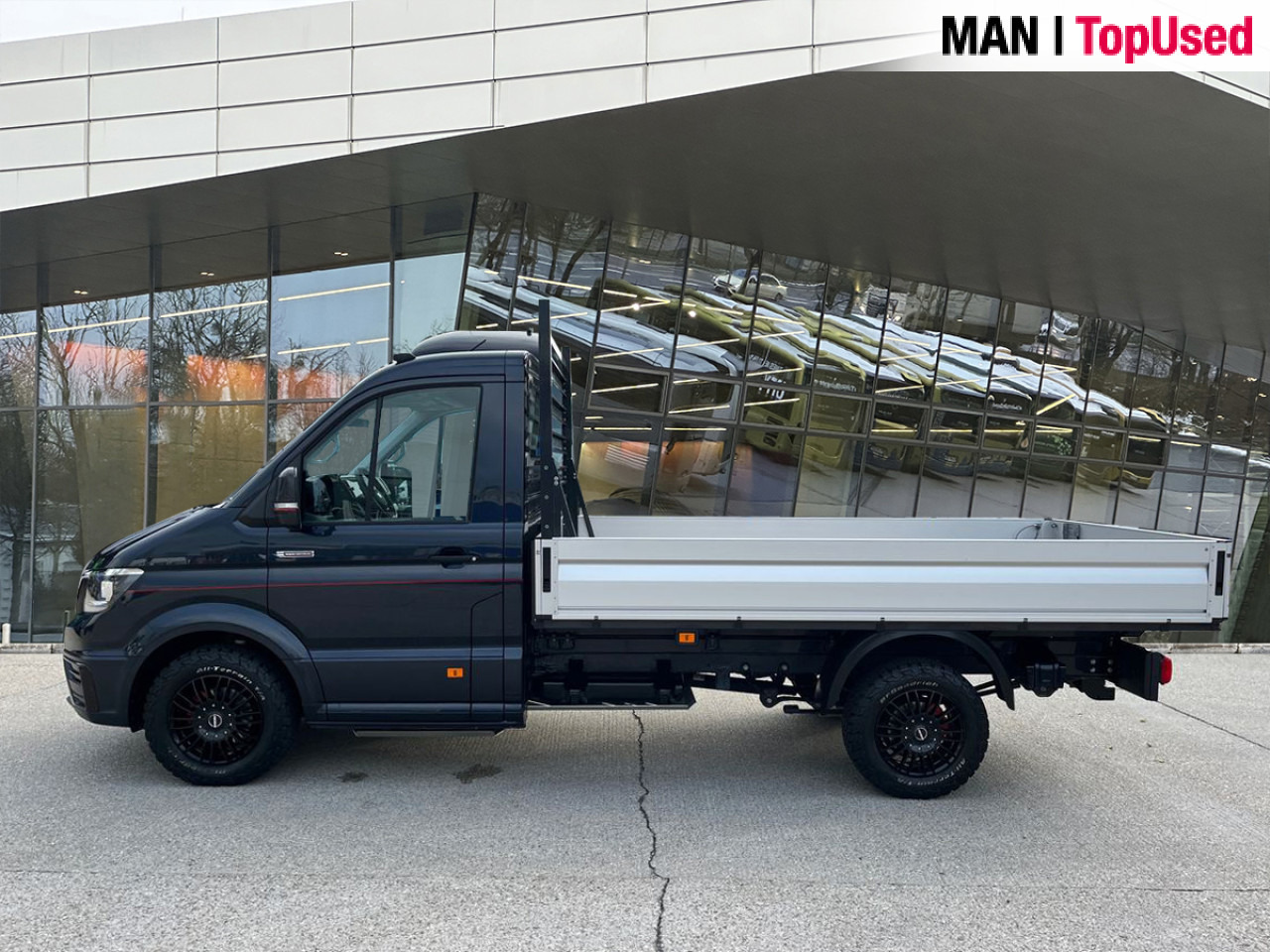 MAN TGE 3.180 4X4 Individual SB, Automatic, Flat bed - Малотоннажный бортовой грузовик: фото 3 MAN TGE 3.180 4X4 Individual SB, Automatic, Flat bed - Малотоннажный бортовой грузовик: фото 3
