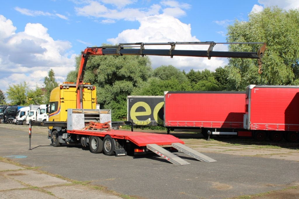 Scania R 114 LB340 6X2 L PALFINGER PK16502 - Автовоз, Автоманипулятор: фото 4 Scania R 114 LB340 6X2 L PALFINGER PK16502 - Автовоз, Автоманипулятор: фото 4